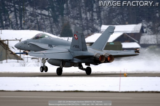 2007-03-24 Meiringen Airshow 0559 FA-18C Hornet